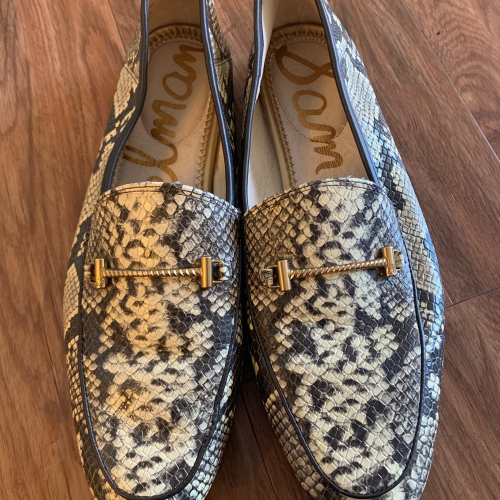 Sam Edelman Lior Snake skin Loafer 10M - Picture 3 of 10